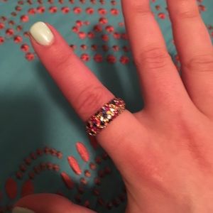 Effy multicolor sapphire ring